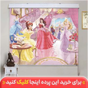 پرده زبرا دومکانیزم پرنسس دیزنی کد KZD-015